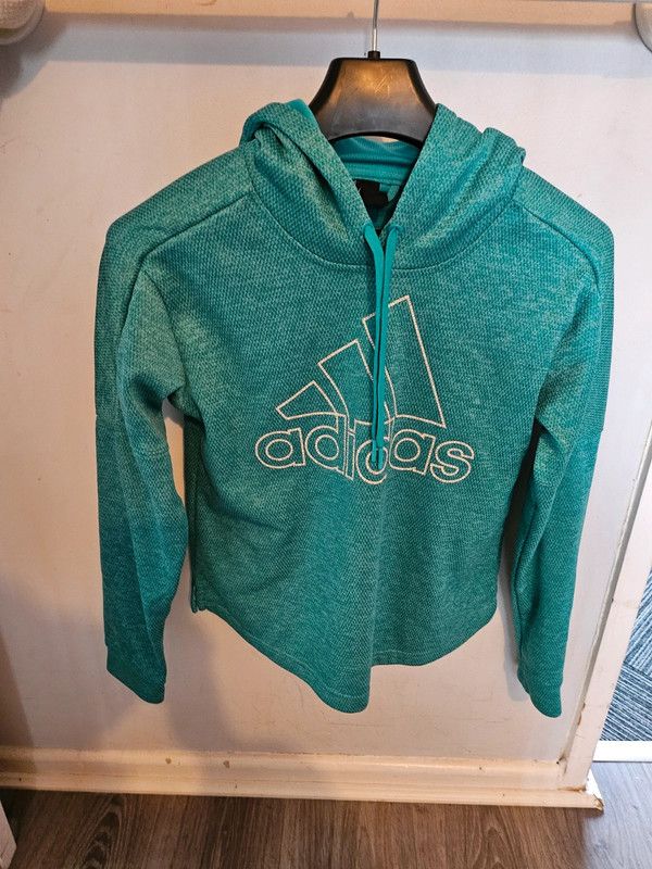 Adidas Green Hoodie image 1